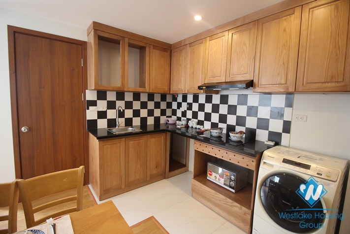 Brand new 2 bedrooms aprtment for rent in Linh Lang street, Hanoi.